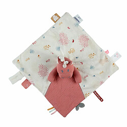 NOUKIES Doudou Lina coton bio rose - Noukie's