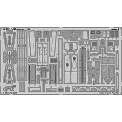 F-14D exterior for Tamiya - 1:48e - Eduard Accessories 