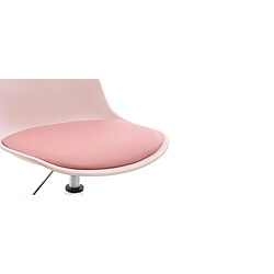 Miliboo Chaise de bureau design enfant rose STEEVY pas cher