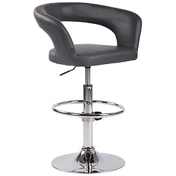 Non Tabouret de bar Jaen simili cuir 