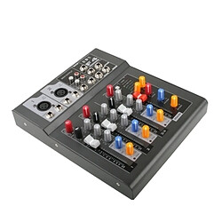 Wewoo Table de mixage Console de professionnelle à 4 canaux et processeur d'effets Aux Plus Plus 