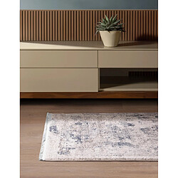 Hadorn Tapis 120x62 Bleu Davos Excellence