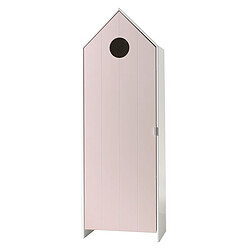 VIPACK Armoire 1 porte Casami - Rose