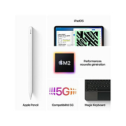 Avis Apple iPad Pro 11 WiFi + Cellular 1 To Argent (4e gen.)