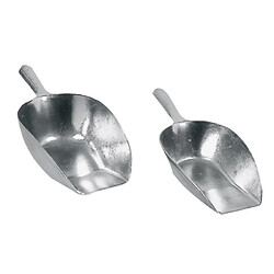 Pelle de pesée aluminium carrée 900g