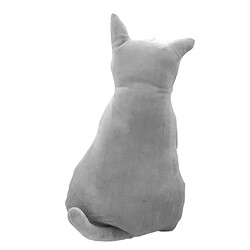 Avis Chat créatif arrière enfants coussin de coussin de jouets en peluche accueil café bureau décor gris