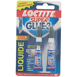 LOCTITE - Super Glue 3 - 2 x 3 g 