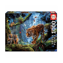 Educa Borras EDUCA Puzzle 1000 pieces Tigres Sur LArbre EDUCA Puzzle 1000 pieces Tigres Sur L'Arbre