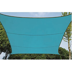 Velleman Voile solaire carré 3.6 x 3.6m turquoise