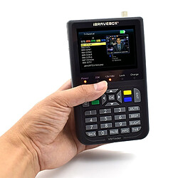 Wewoo Compteur de signal satellite numérique iBRAVEBOX V9 Finder