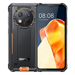 OUKITEL WP28 Smartphone Robuste 8Go + 256Go 10600mAh 48MP 6,52'' FHD+ IP68 Téléphone mobile Android 13 4G NFC GPS - Orange