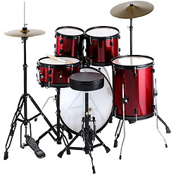 XDrum Rookie 20"" Studio Set de Batterie complet rouge rubie