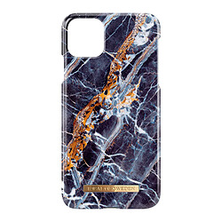 Coque iPhone 11 Pro Midnight Blue Marble Résistante Ideal of Sweden bleu 