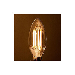 Desineo Ampoule vintage à LED C35 E14 4W filaments apparents