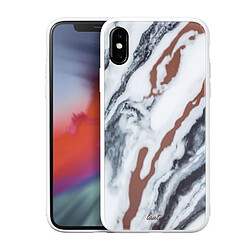 Laut VERRE MINÉRAL - Coque pour iPhone Xs Max (Blanc Minéral)