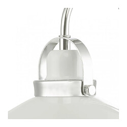 Luminaire Center Applique murale Liden blanc et chrome poli 1 ampoule