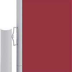 Avis Maison Chic Auvent latéral rétractable de balcon | Store extérieur | Auvent solaire Rouge 220x1000 cm -GKD56410