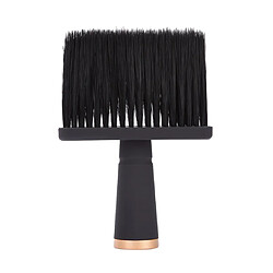 coupe de cheveux brosse cou plumeau nettoyage brosse à cheveux coiffeur outils de coiffure poignée de gel