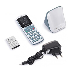 Brondi Amico Home 4,5 cm (1.77') Argent Téléphone pour seniors