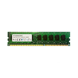 V7 DDR3 4Gb 1600MHz cl11 ecc dimm pc3-12800 1.5v (V7128004GBDE) 