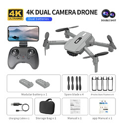 Avis Universal E88 mini drone caméra 4K HD transmission en temps réel wifi FPV mini hélicoptère pliable 4 axes jouet garçon comparaison E525 | RC Helicopter