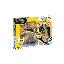 Puzzle animaux Clementoni