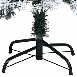 Avis vidaXL Arbre de Noël artificiel pré-éclairé et boules vert 180 cm PVC