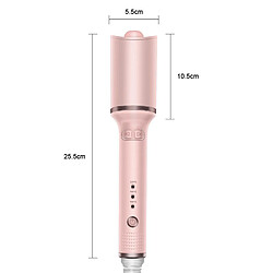 Fer à Friser Rotatif Automatique De Bigoudi Automatique Pour La Maison De Salon Rose US