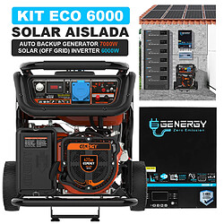 Kit Solaire GENERGY Eco 6000 (Generateur Mulhacen sol 6200W + inversor ifr6000)