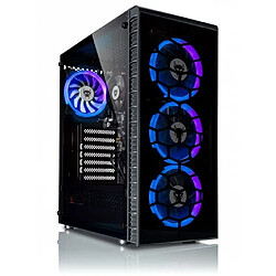 Beast Q3-210 Ordinateur de Bureau AMD Ryzen 3 3200G 16Go RAM 512Go SSD Win 11 Pro Noir