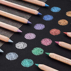 Avis Raphael 12 crayons de couleur brillants effet métallique