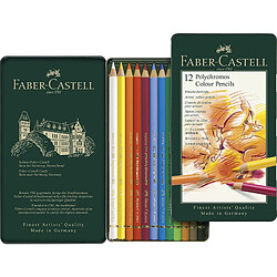 FABER-CASTELL Crayons de couleur POLYCHROMOS, étui en métal ()