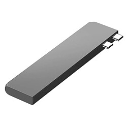 Hub Macbook Satechi Pro Hub Slim Gris, USB USB-C HDMI 4K Lecteur Carte