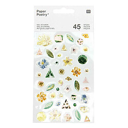 Rico 45 Stickers gel - Vive la Nature - Vert