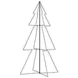 Avis vidaXL Arbre de Noël cône 300 LED d'intérieur/d'extérieur 120x220 cm