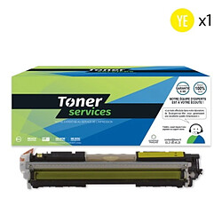 TONER SERVICES Compatible Canon 329 Toner Jaune CE312A (126A)