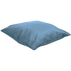 Jardindeco Coussin extérieur carré 45 cm Sun bleu canard. Coussin extérieur carré 45 cm Sun bleu canard