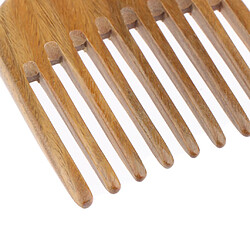 Avis Peigne Large Afro Brosse à Cheveux Coiffure en Bois pour Salon de Coiffeur Professionnelle