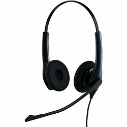 Casques avec Microphone Jabra Biz 1500 Duo QD Noir