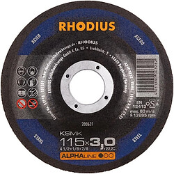 Disque de coupe KSMK 125 x 3,0mm coudé Rhodius(Par 25)