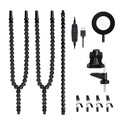 Aider Les Mains à Souder Les Outils de Troisième Main Loupe éclairée 3X