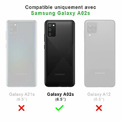 Evetane Coque Samsung Galaxy A02S 360 intégrale avant arrière transparente