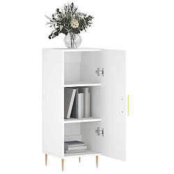 Acheter Maison Chic Buffet,Meuble de Rangement,commode pour salon,Cuisine blanc 34,5x34x90 cm bois d'ingénierie -MN82359