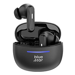 Bluestar Blue Star Écouteurs Bluetooth Intra-auriculaires Étanche IPX4 Autonomie 4.5H Noir