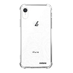 Coque iPhone Xr anti-choc souple avec angles renforcés Bandana Dentelle Evetane 