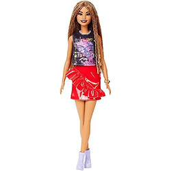 Barbie - Barbie Fashionistas Jupe Volant Rouge - 3 ans et +