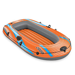 Bateau Gonflable pour 1 Adulte et 1 Enfant Bestway Kondor Elite 2000 Raft 196x106x31 cm avec Poignées et Sol Gonflable