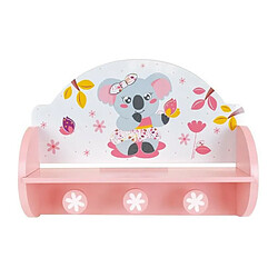 FUN HOUSE Mimi Cally Koala 713337 ETAGERE PORTEMANTEAU Dimensions : +- H. 33 x L. 46 x P. 15 cm pour enfant