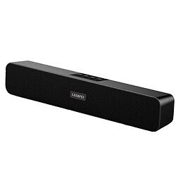 Yonis Enceinte Bluetooth 10W Double Haut-Parleur Longue Durée Enceinte Bluetooth 10W Basses Puissantes Autonomie 300mAh AUX TF USB Noir YONIS