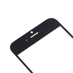 Wewoo Pour iPhone 6 Lentille extérieure blanc en verre d'écran avant 5 PCS Noir + 5 PCS pièce détachée pas cher